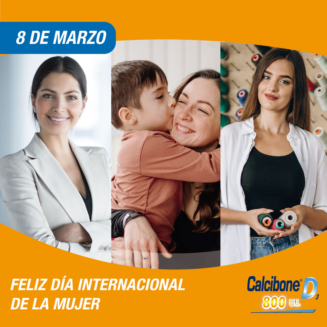 Feliz día internacional de la mujer - Calcibone D