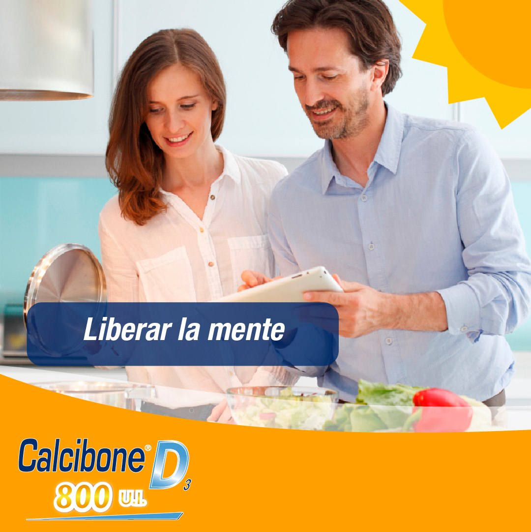 Calcibone D te aconseja liberar la mente - Calcibone D Calcibone D te aconseja liberar la mente - Calcibone D