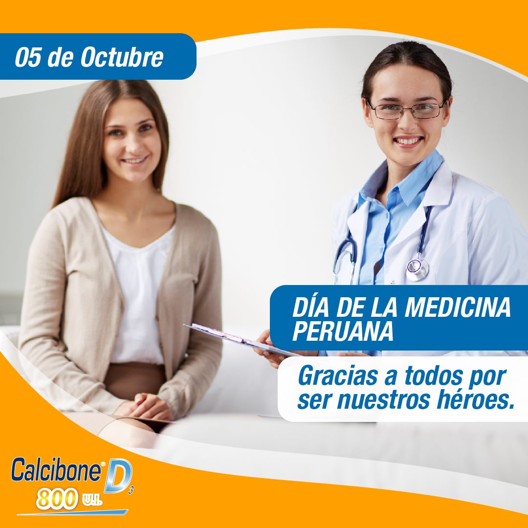 Día de la medicina peruana – Calcibone D Día de la medicina peruana - Calcibone D