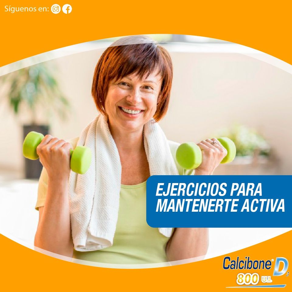 Ejercicios para mantenerte activa - Calcibone D