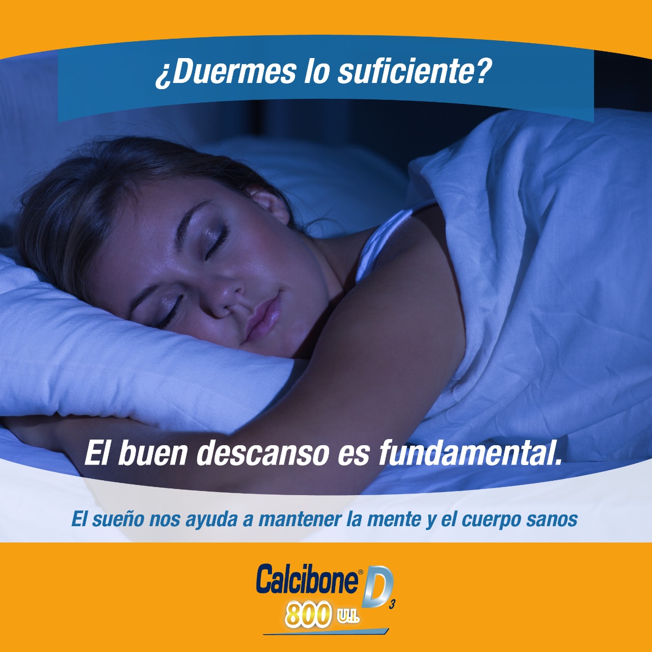 El buen descanso es fundamental - Calcibone D