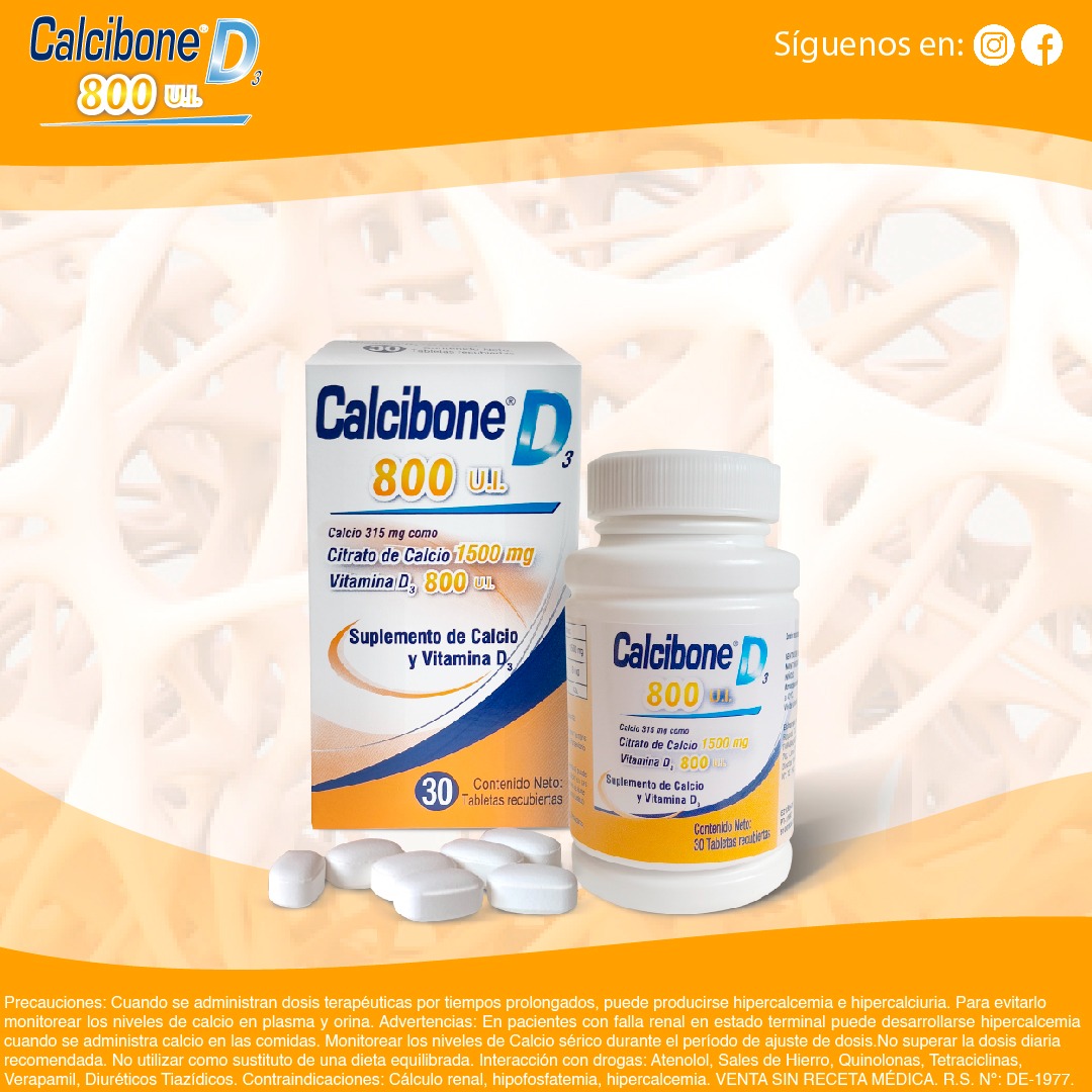 La Osteoporosis y calcibone - Calcibone D