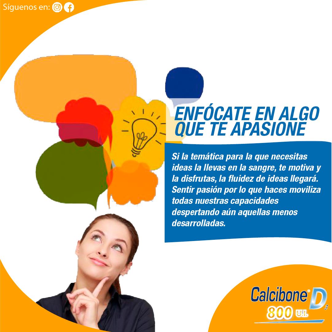 Sentir pasión por lo que haces - Calcibone D Sentir pasión por lo que haces - Calcibone D
