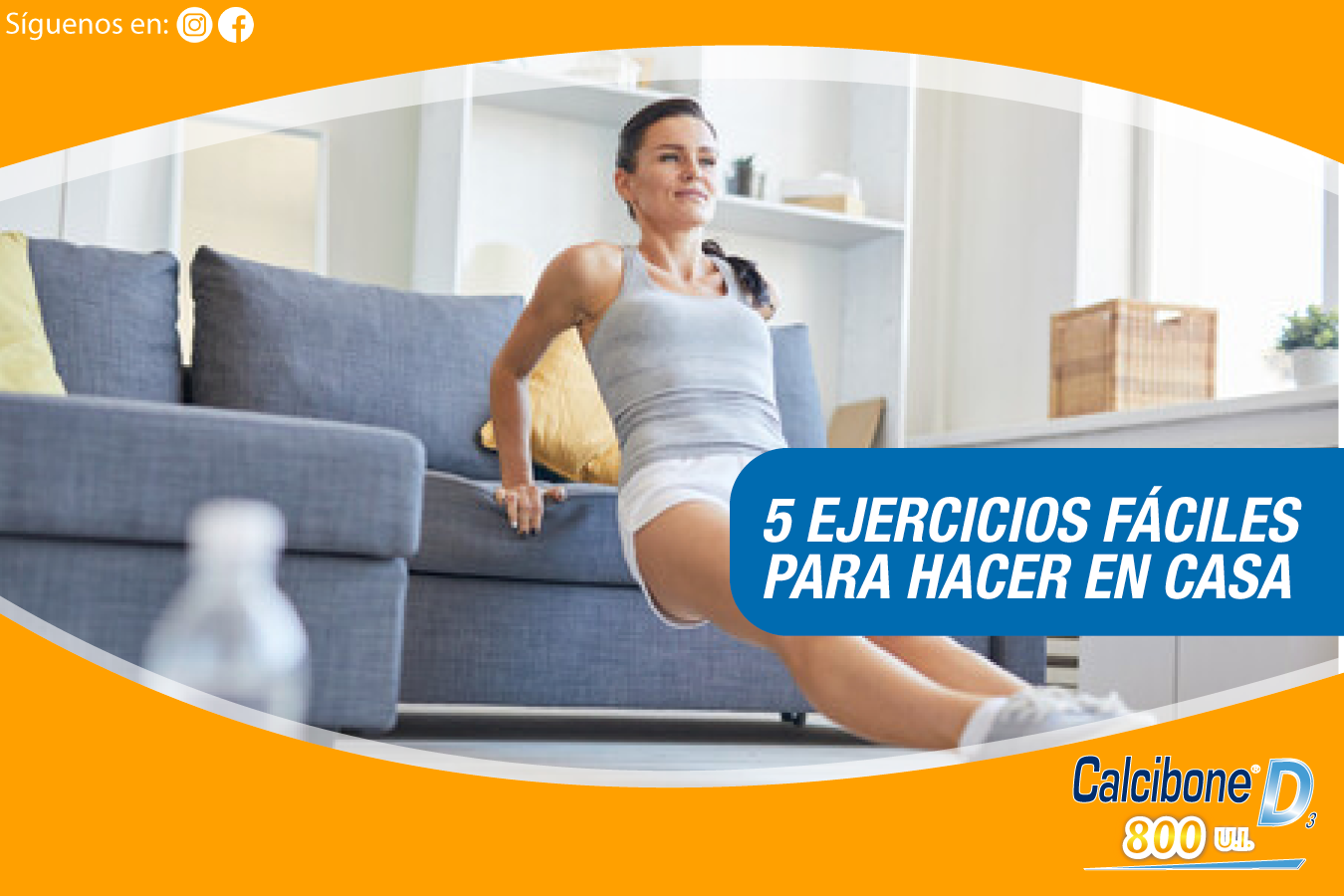 5 Ejercicios fáciles para hacer en casa