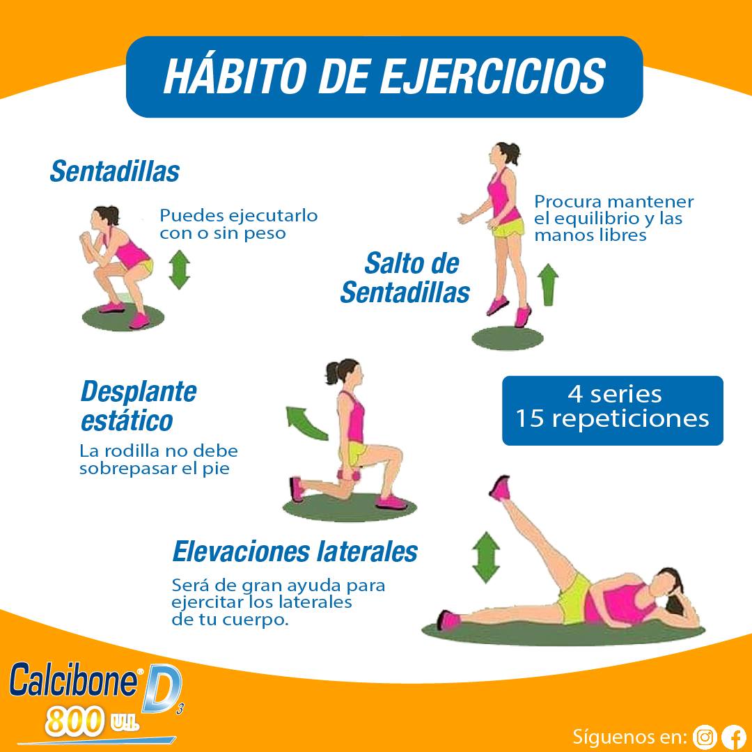 Hábito de ejercicios - Calcibone D