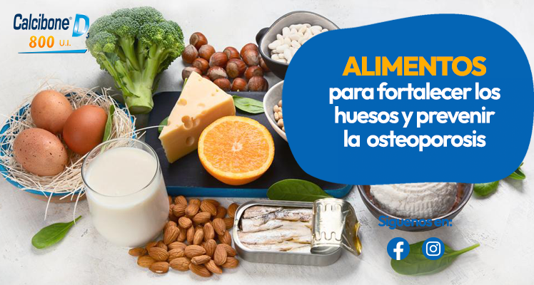 Alimentos para fortalecer los huesos en adultos y prevenir osteoporosis