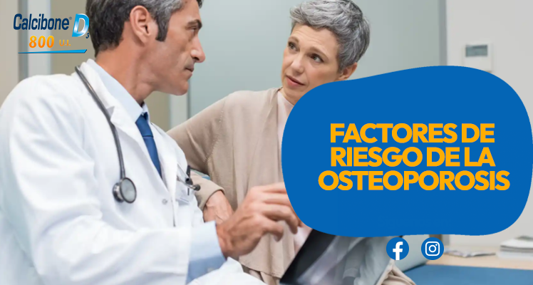 Conoce cuáles son los factores de riesgo de la osteoporosis