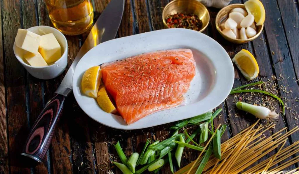 Salmón, alimento rico en vitamina D