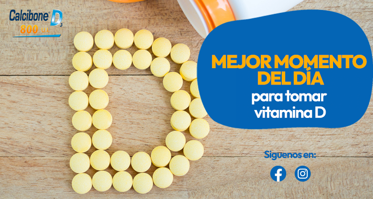 ¿Cuál es el mejor momento del día para tomar vitamina D?